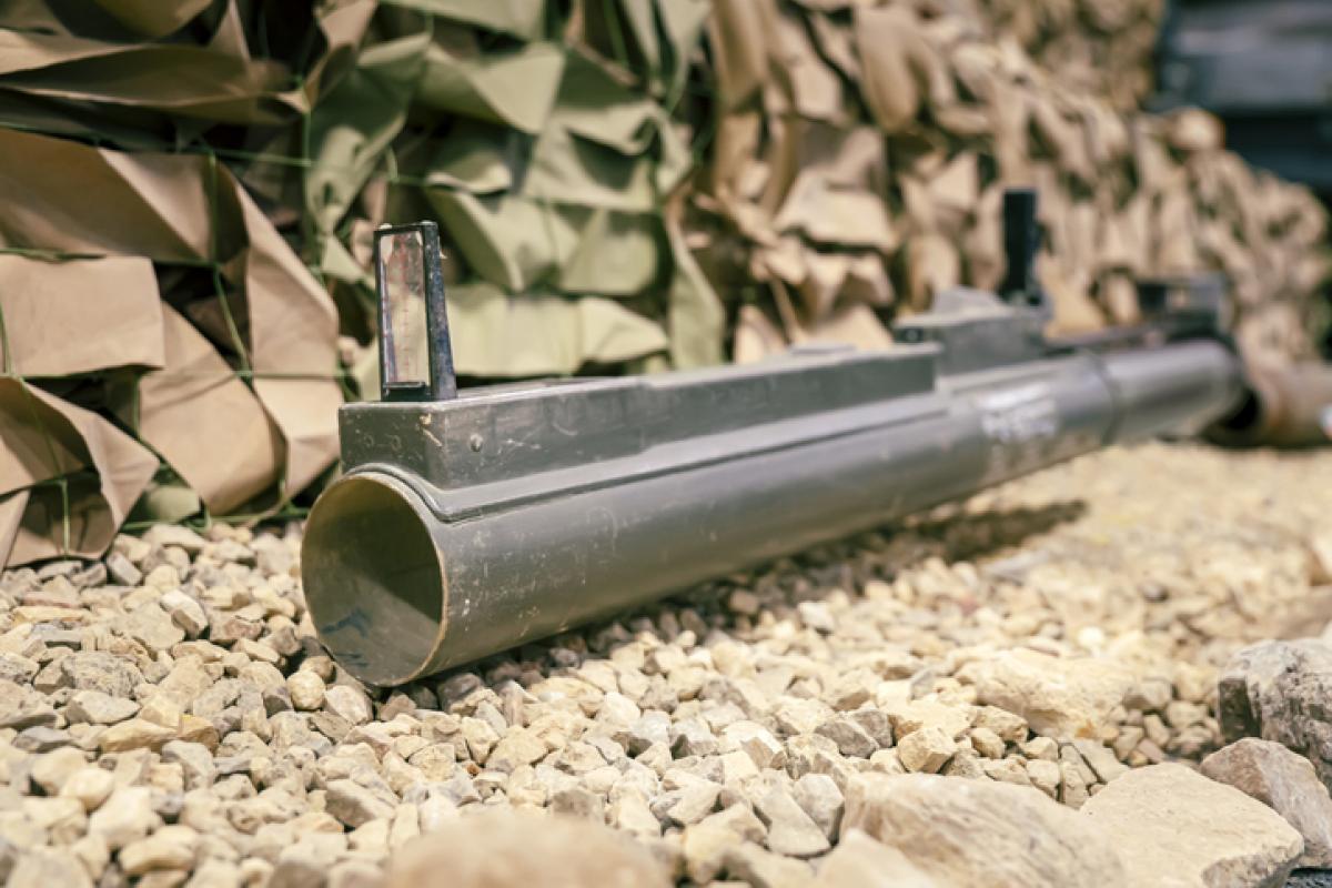 Imagen de archivo de un lanzagranadas (bazuca).