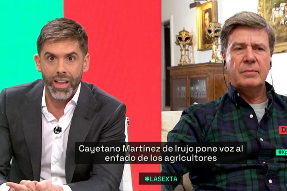 José Yélamo y Cayetano Martínez de Irujo.