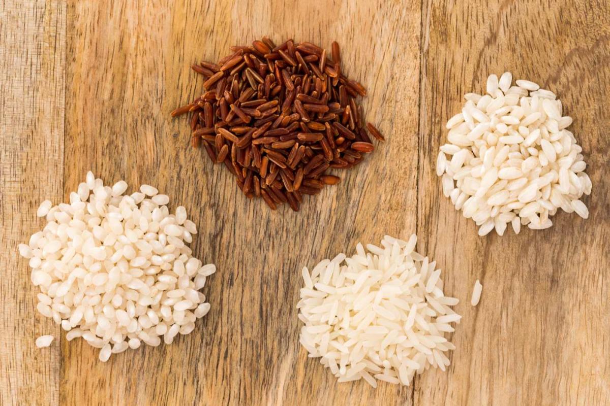 Diferentes tipos de arroz