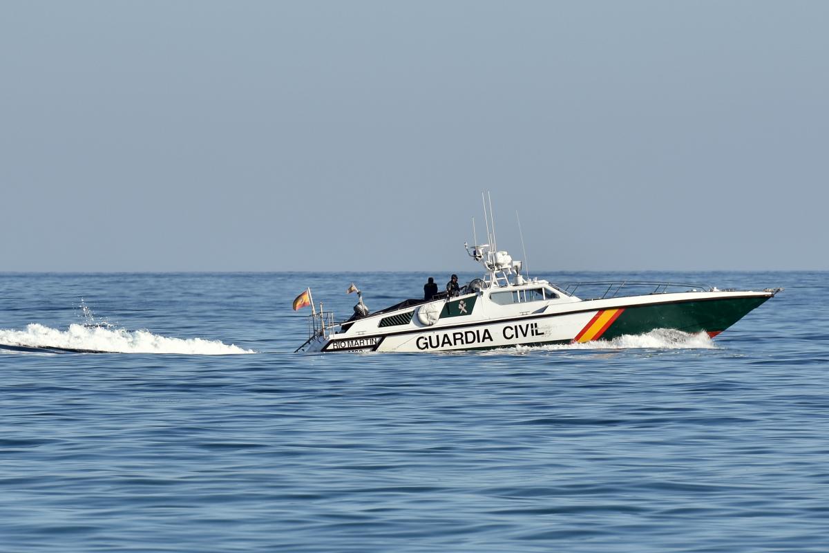 Lancha de la Guardia Civil.