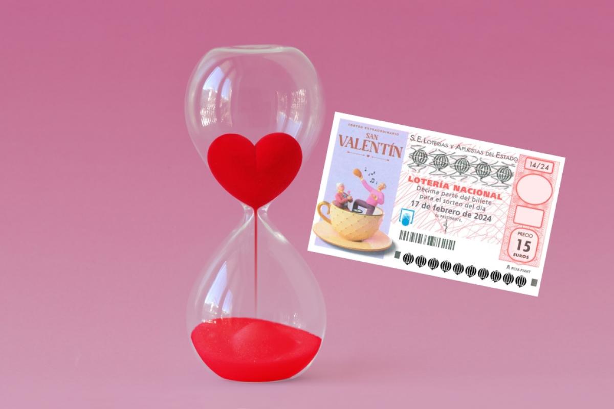 Lotería Nacional: horario del Sorteo Extraordinario de San Valentín 2024