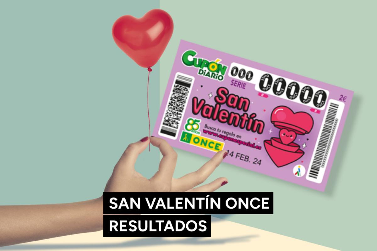 Comprobar resultados de la ONCE Extraordinaria de San Valentín 2024