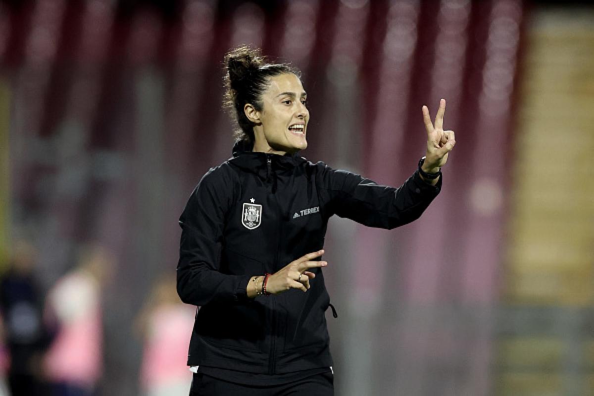 La seleccionadora española, Montse Tomé, en una imagen de archivo.