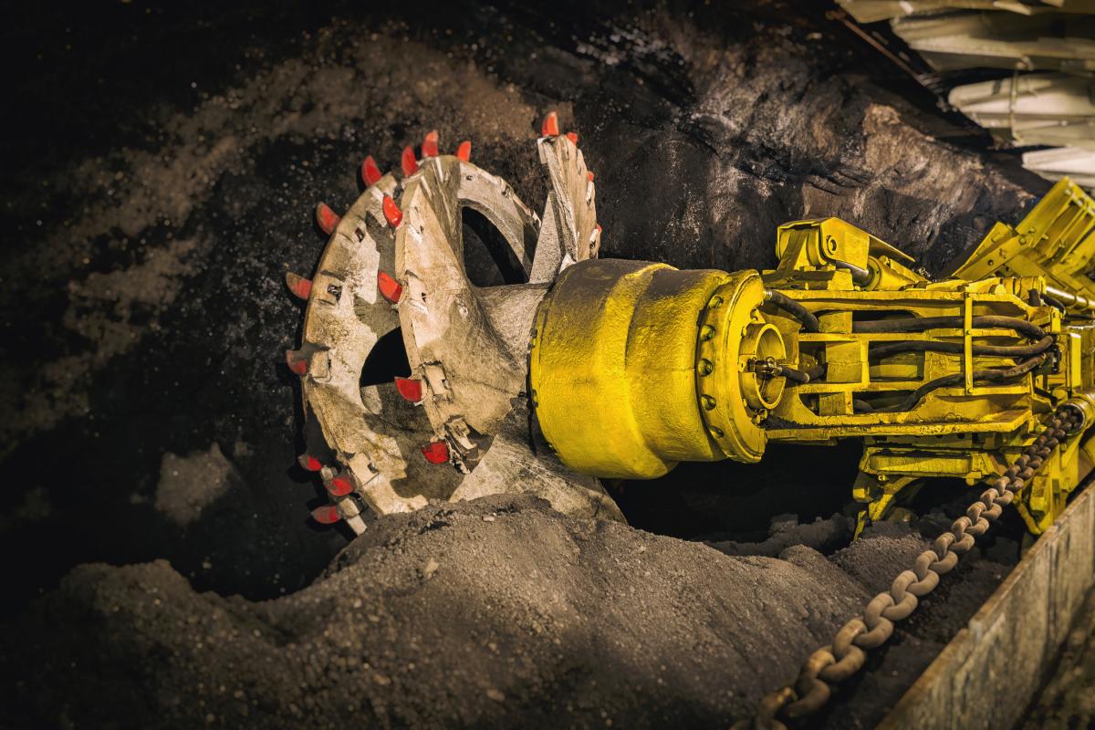 Imagen de una tuneladora.