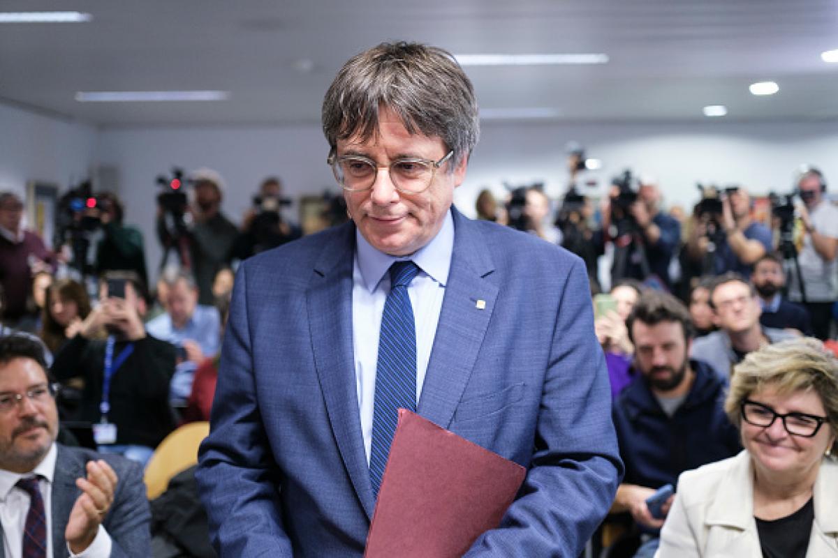 Imagen de archivo del expresident Carles Puigdemont.