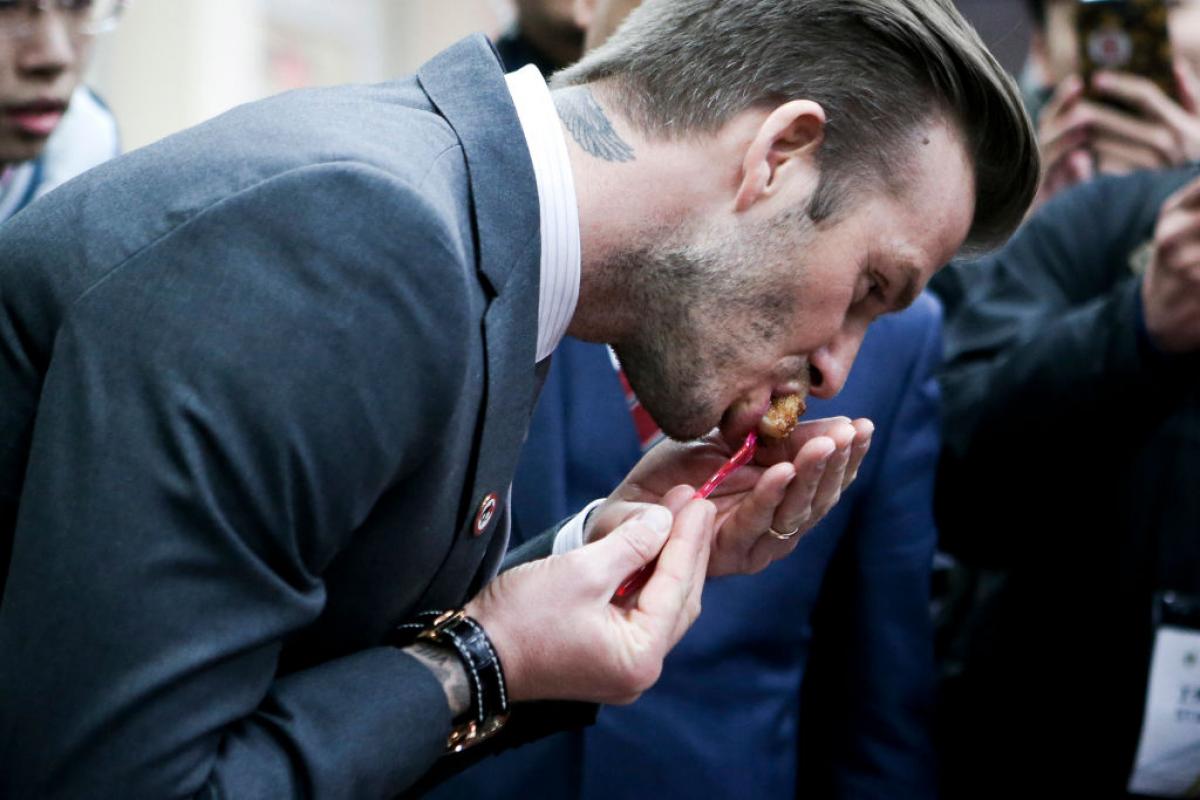 David Beckham se ha declarado en numerosas ocasiones amante de las conservas gallegas.