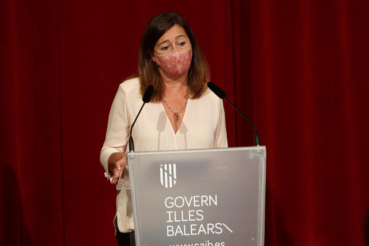 La expresidenta balear y actual presidenta del Congreso, Francina Armengol, en una imagen de archivo.