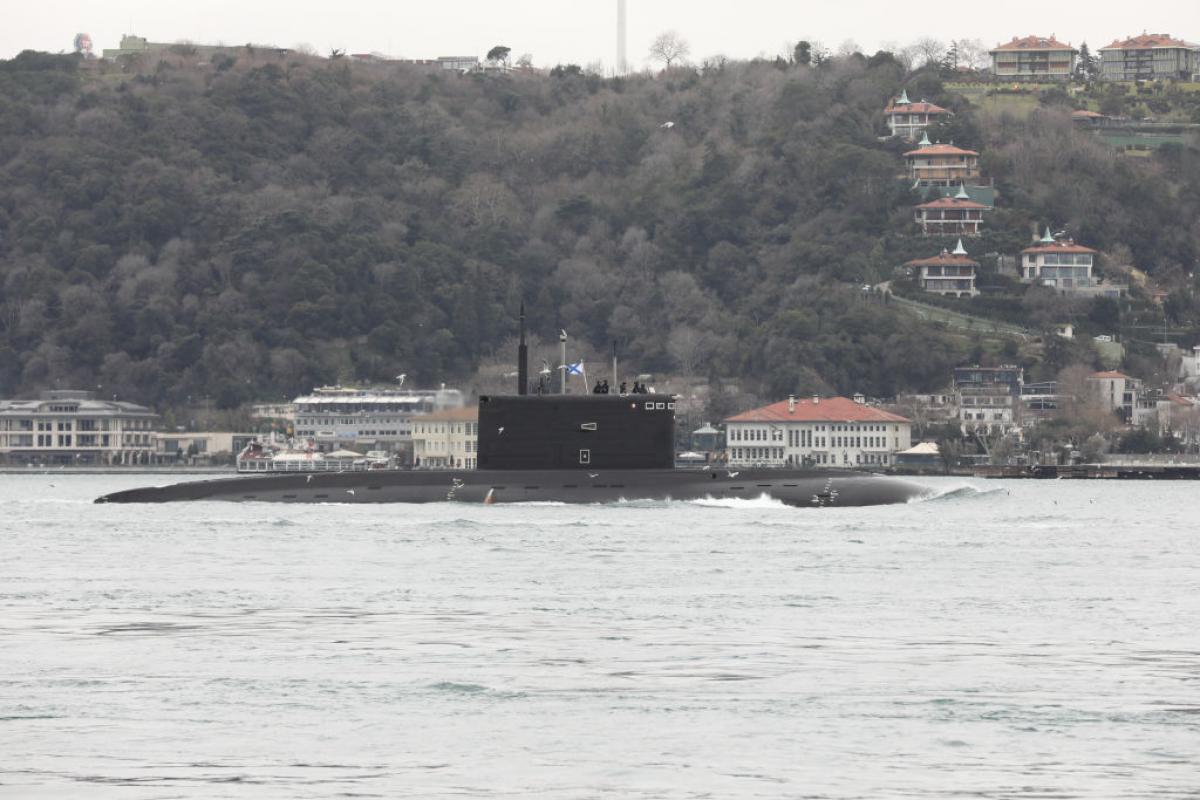 Un submarino ruso, en una imagen de archivo