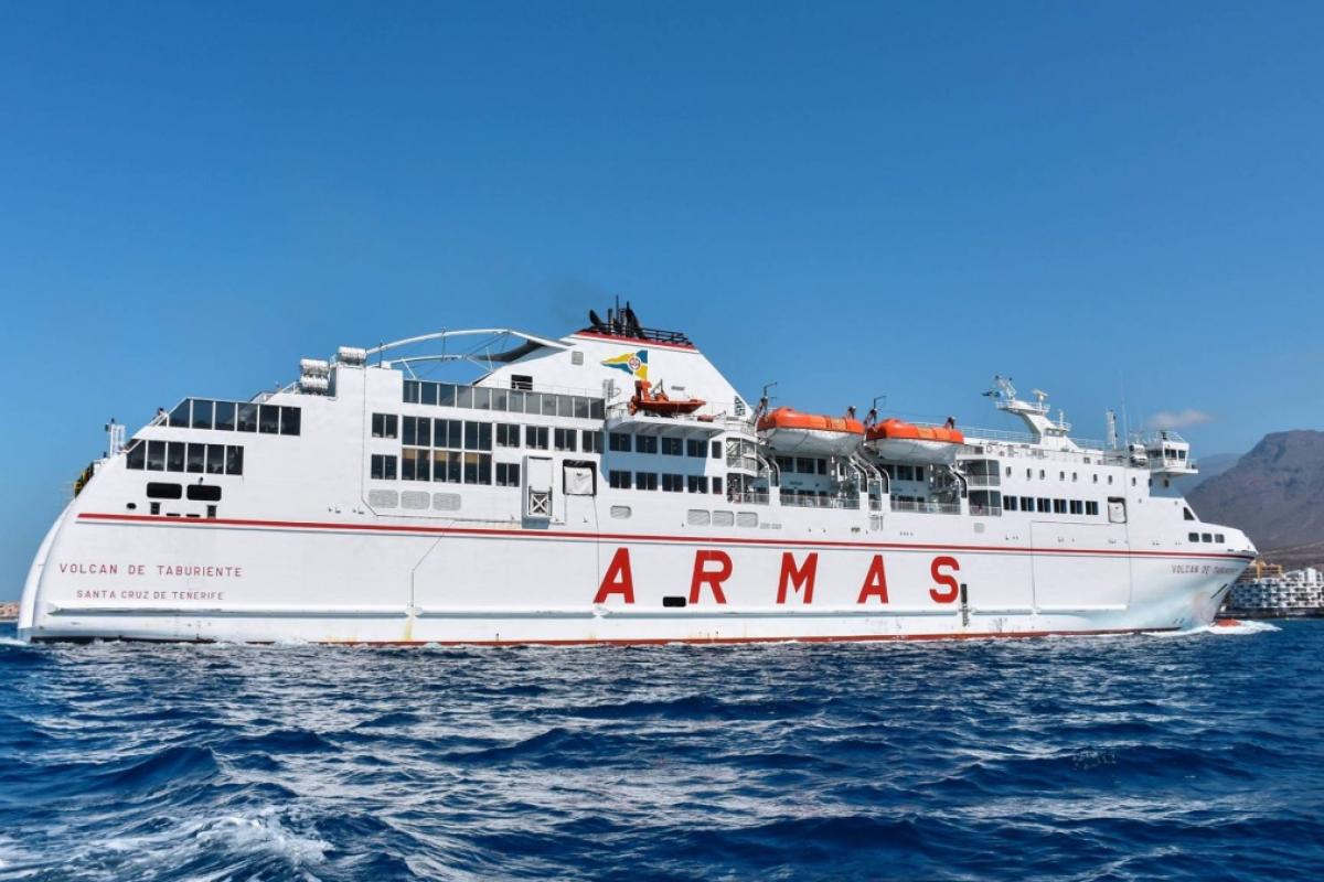 'Volcán de Taburiente', el barco de Naviera Armas