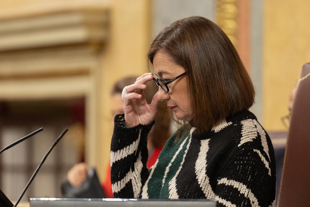 La presidenta del Congreso, Francina Armengol, en una imagen de archivo.