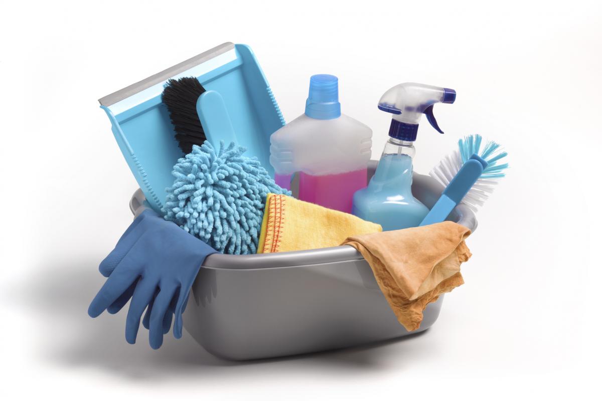 Productos de limpieza.