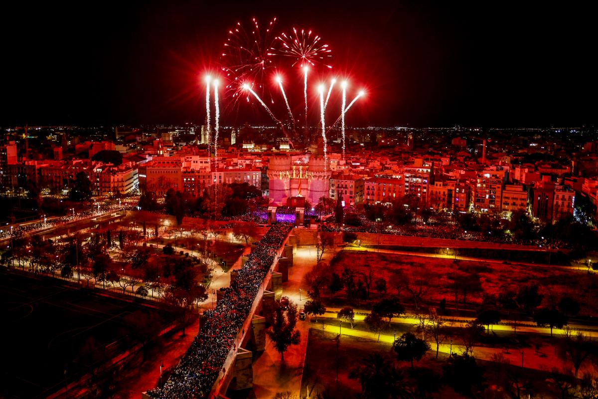 Cridà de las Fallas de Valencia 2023.