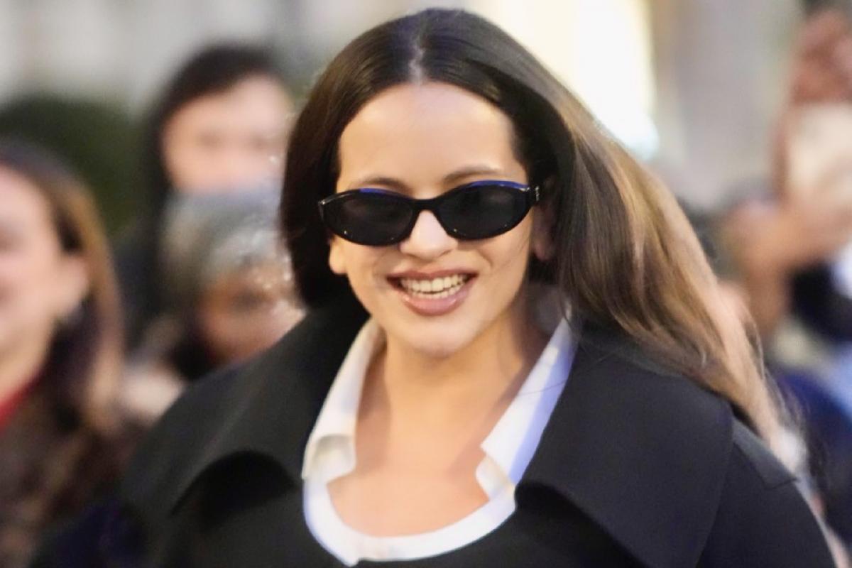 La cantante Rosalía, fotografiada en París hace unos días.