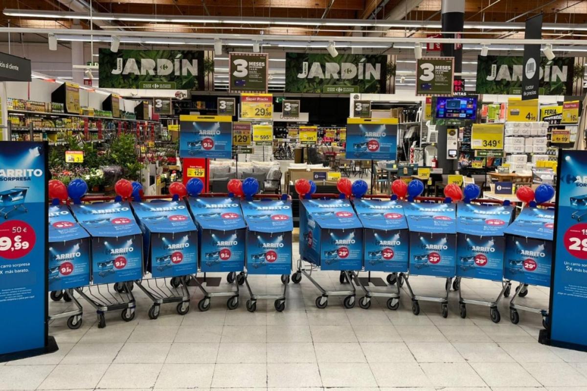 Carritos sorpresa de Carrefour