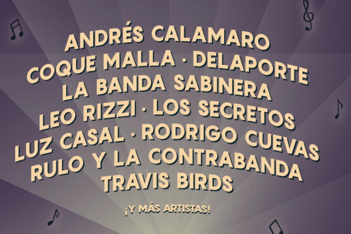 Cartel del festival Música en Grande de Torrelavega 2024