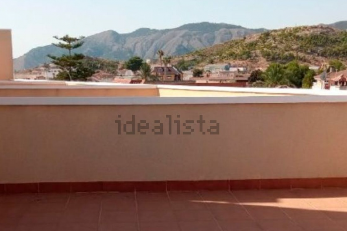 Vistas desde la casa de Alicante.