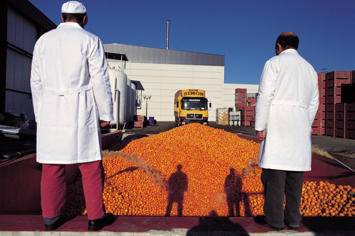 Factoría de zumos Don Simon.