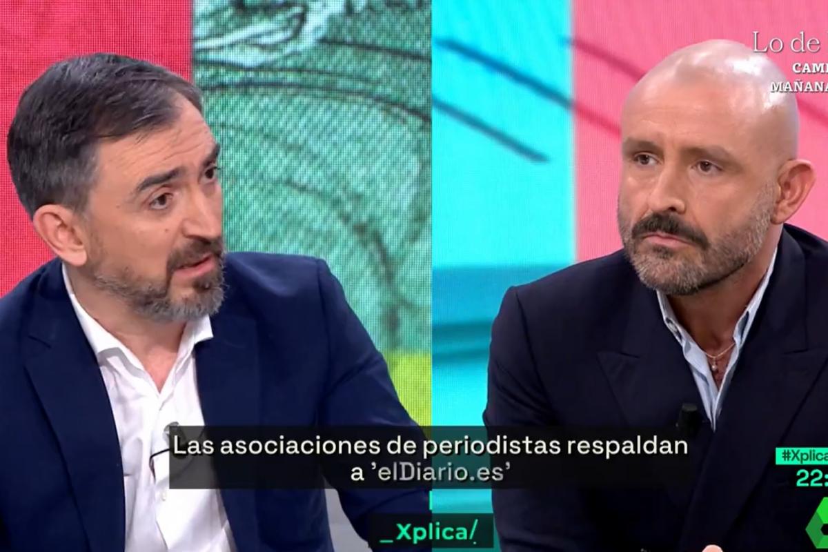 Cara a cara entre Ignacio Escolar y el diputado del PP Jaime de los Santos