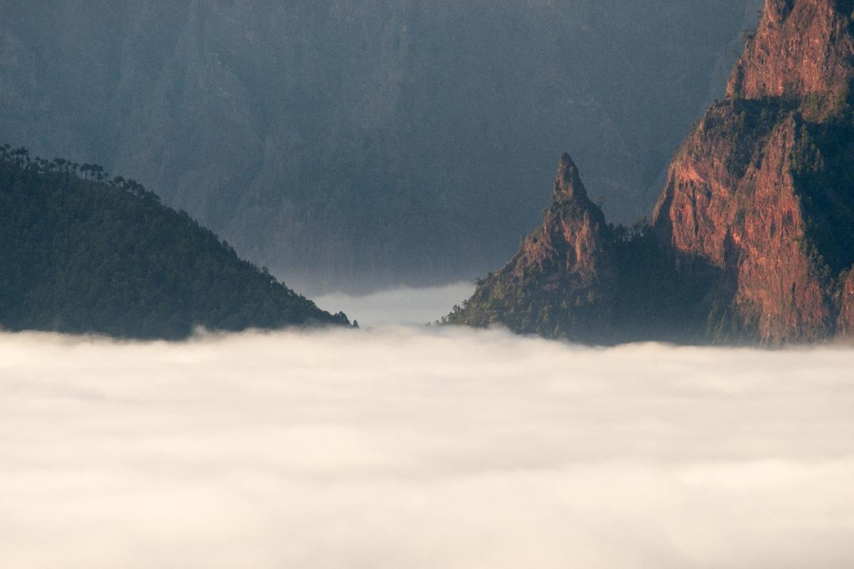 Caldera de Taburiente, en la isla de La Palma