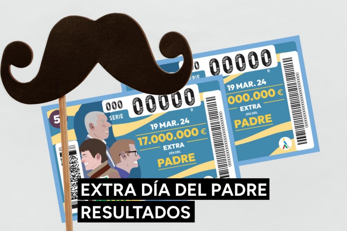 Comprobar los resultados del Sorteo Extra del Día del Padre 2024 de la ONCE
