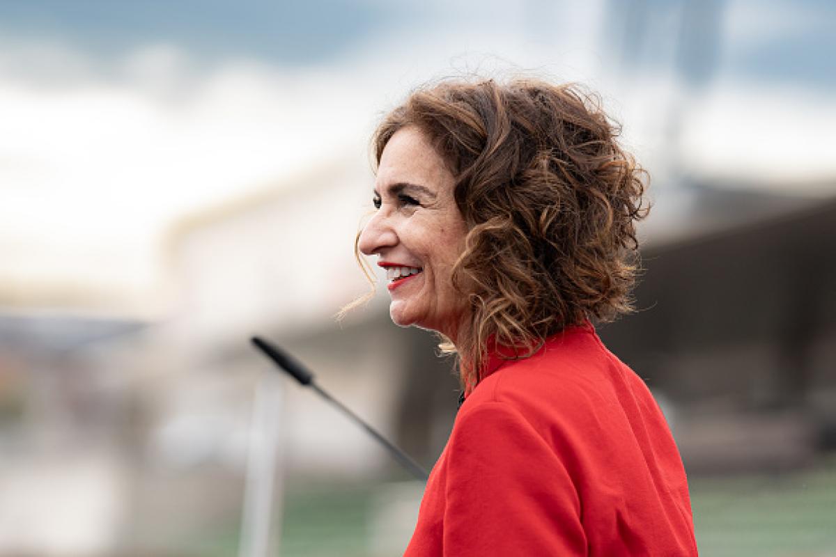 María Jesús Montero, vicepresidenta primera y ministra de Hacienda, en una imagen de archivo.