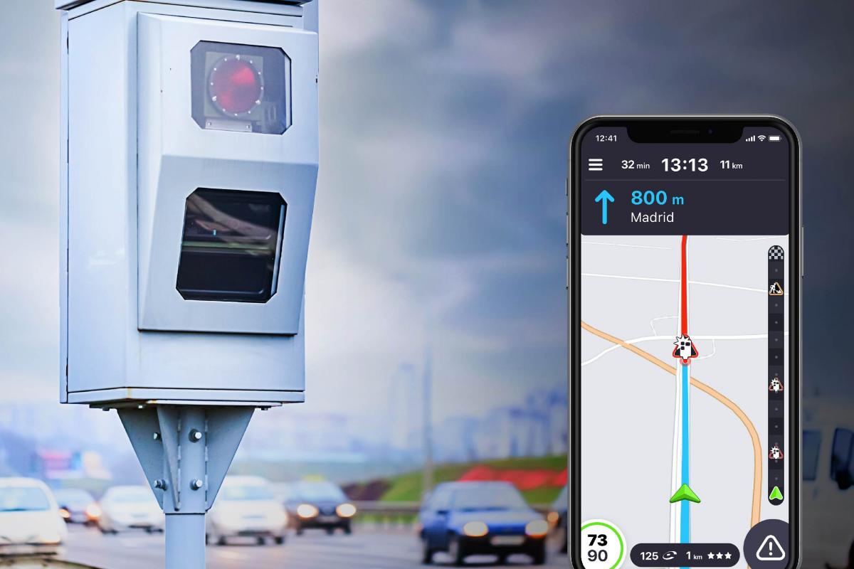 App de asistencia a la conducción Coyote.