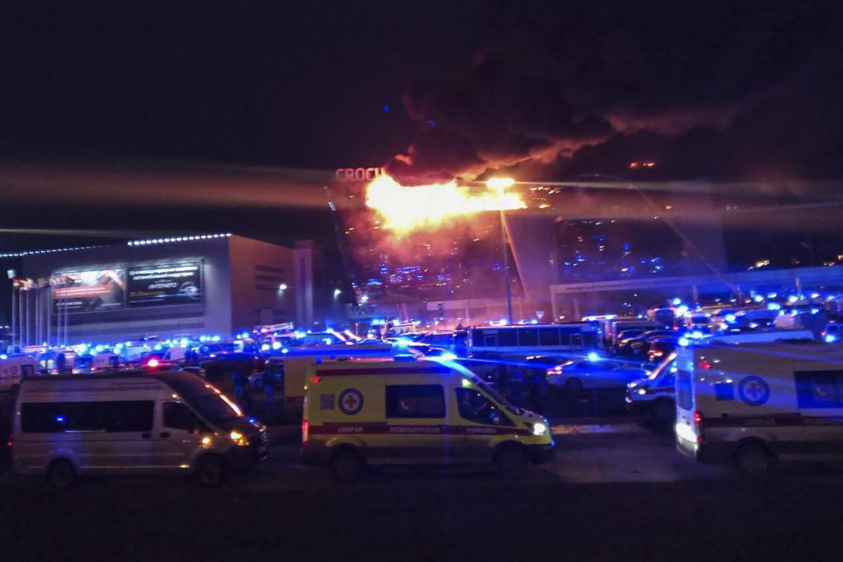 Atentado en Rusia en directo: última hora del ataque en la discoteca de Moscú.