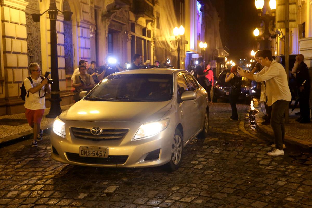 Robinho, arrestado por la Policía Federal en Brasil.