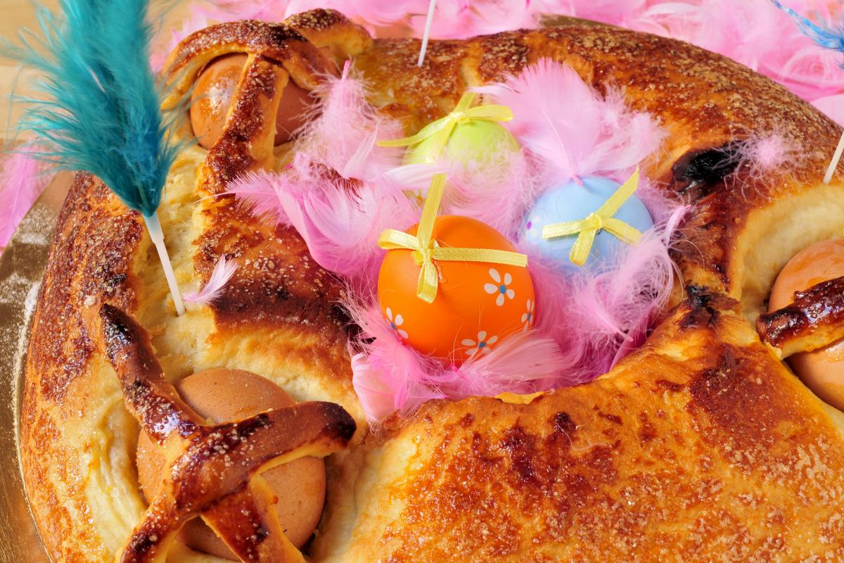 Imagen de archivo de una mona de Pascua.