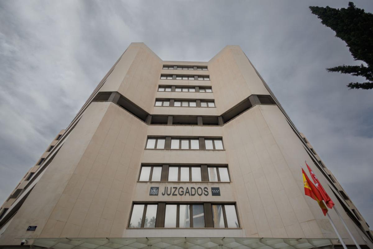 Fachada de los juzgados de Plaza de Castilla