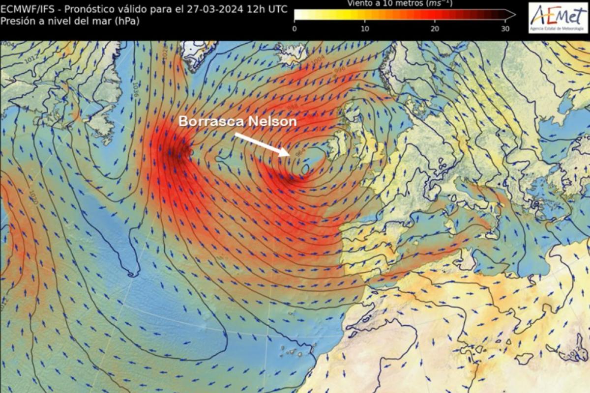 Nuevo pronóstico de la AEMET para esta Semana Santa.
