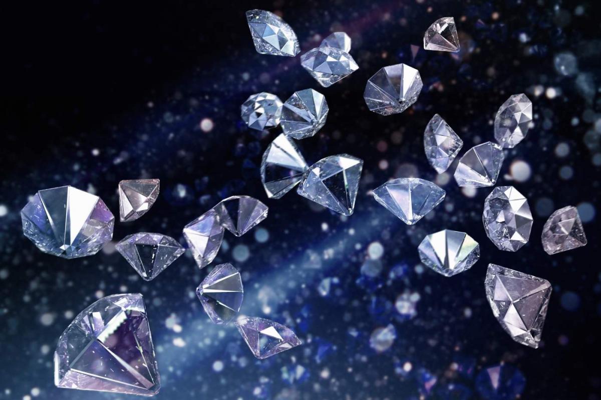 Lluvia de diamantes