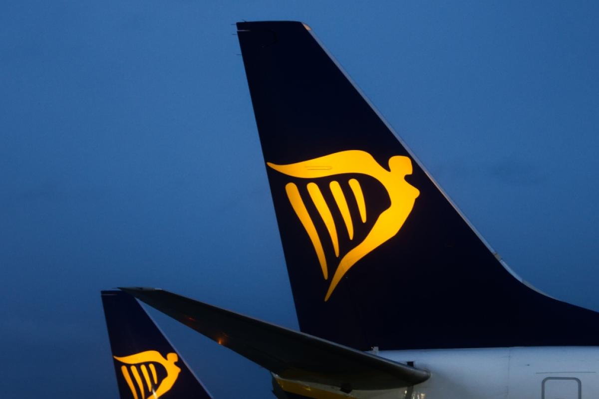 Avión de Ryanair