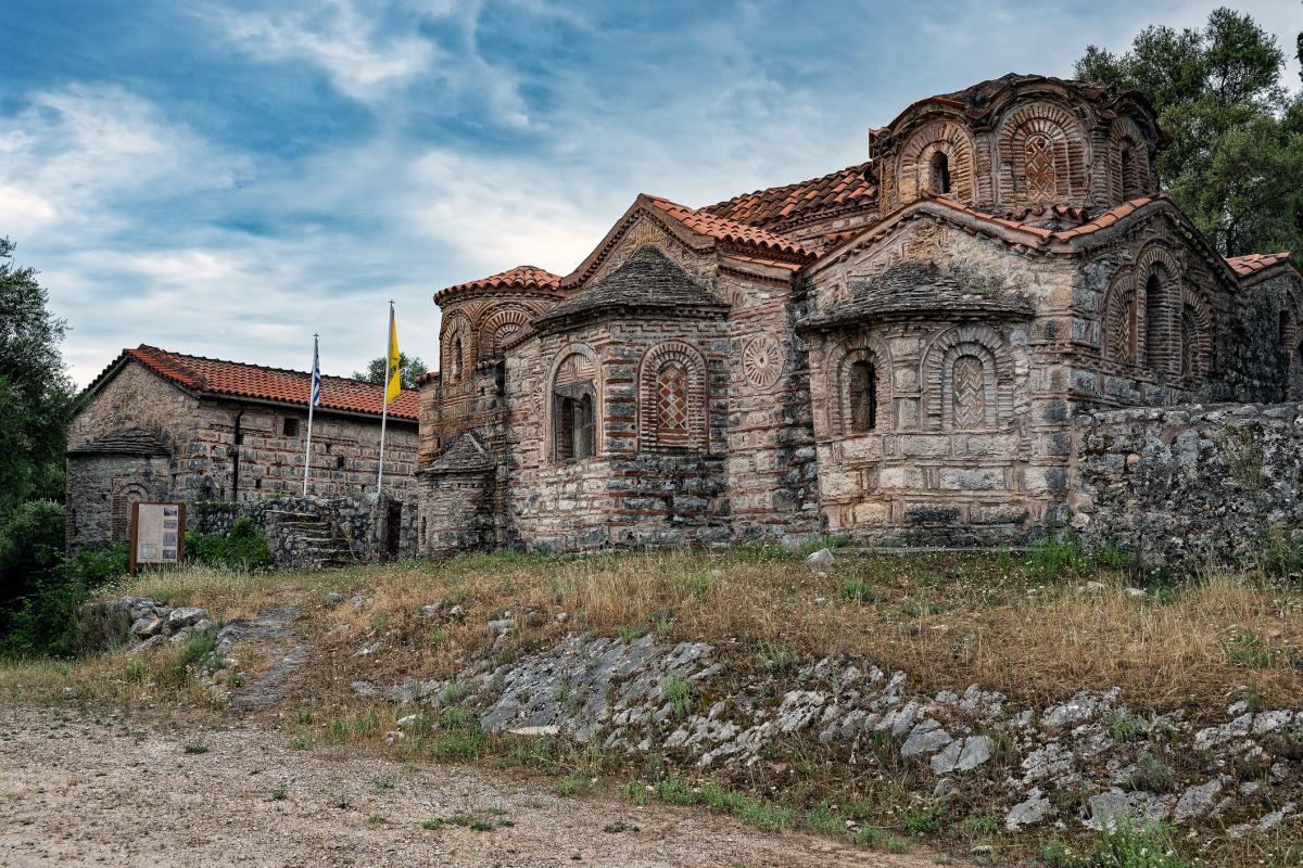El monasterio de Agios Dimitrios, en Grecia.
