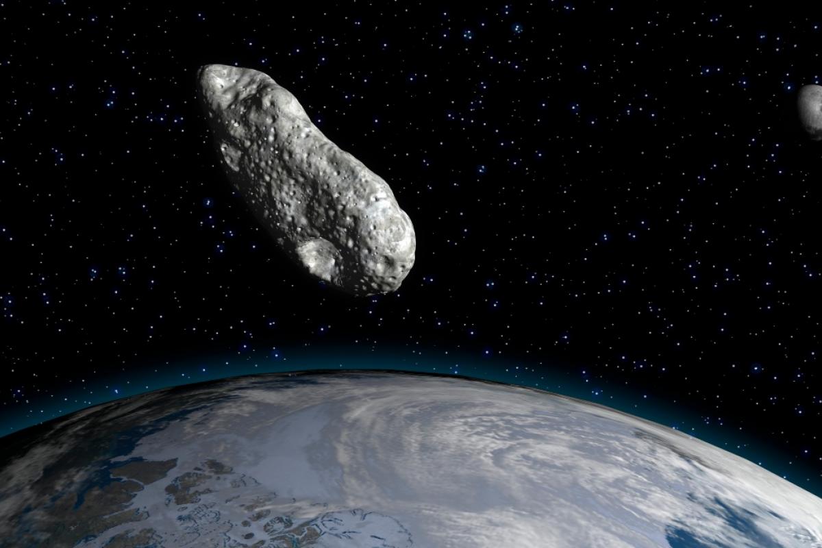 Imagen de un asteroide cercano a la Tierra