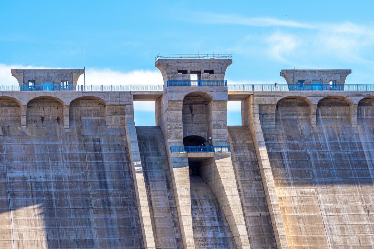 Embalse de Castrovido, en Burgos.