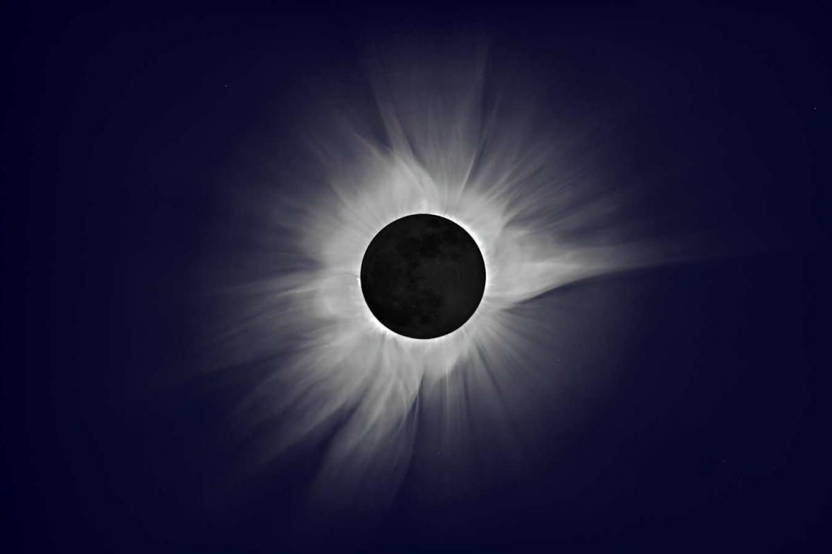 El eclipse de sol total que ocurrio en 2016