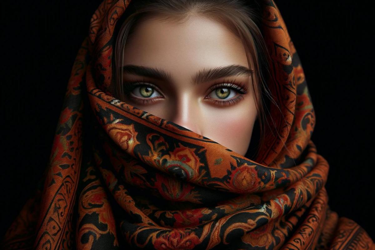 Representación artística de una morisca