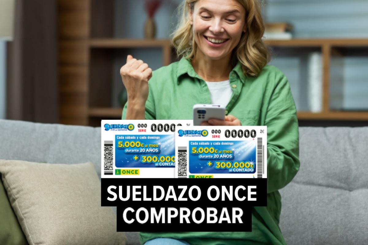 ONCE: Comprobar Sueldazo y Super Once de hoy sábado 6 de abril.