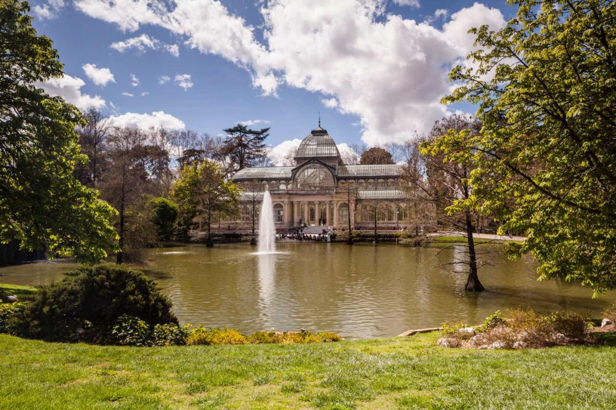 Palacio de Cristal del Parque del Retiro de Madrid
