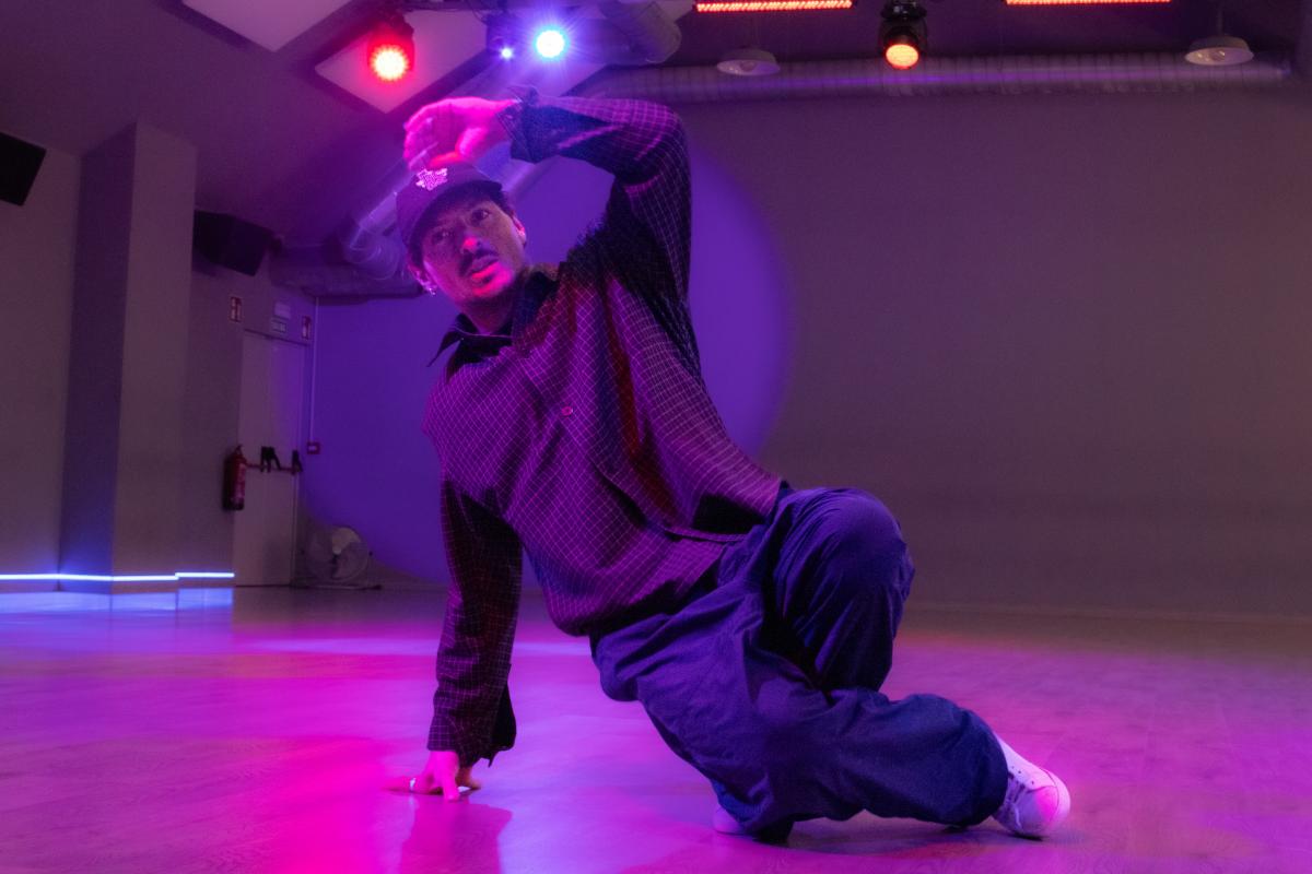 Xak, durante la exhibición organizada por Red Bull