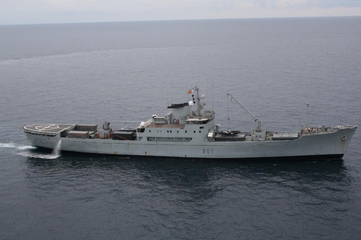 El buque Contramaestre Casado, en una imagen de archivo