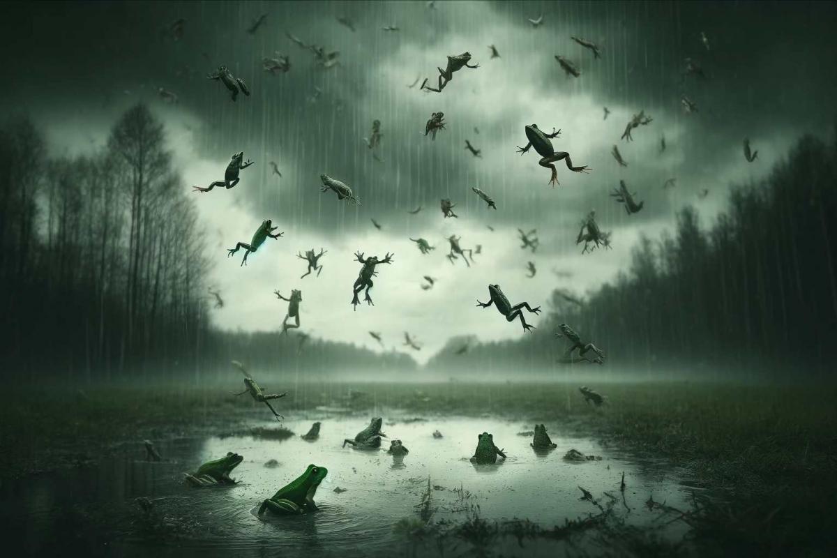 Lluvia de ranas