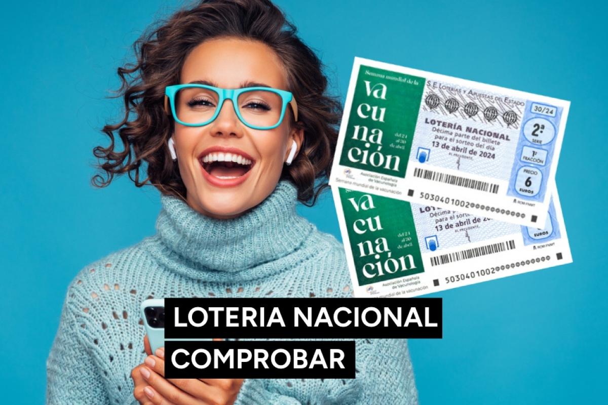 Lotería Nacional hoy sábado 13 de abril en directo: comprobar resultados del sorteo.