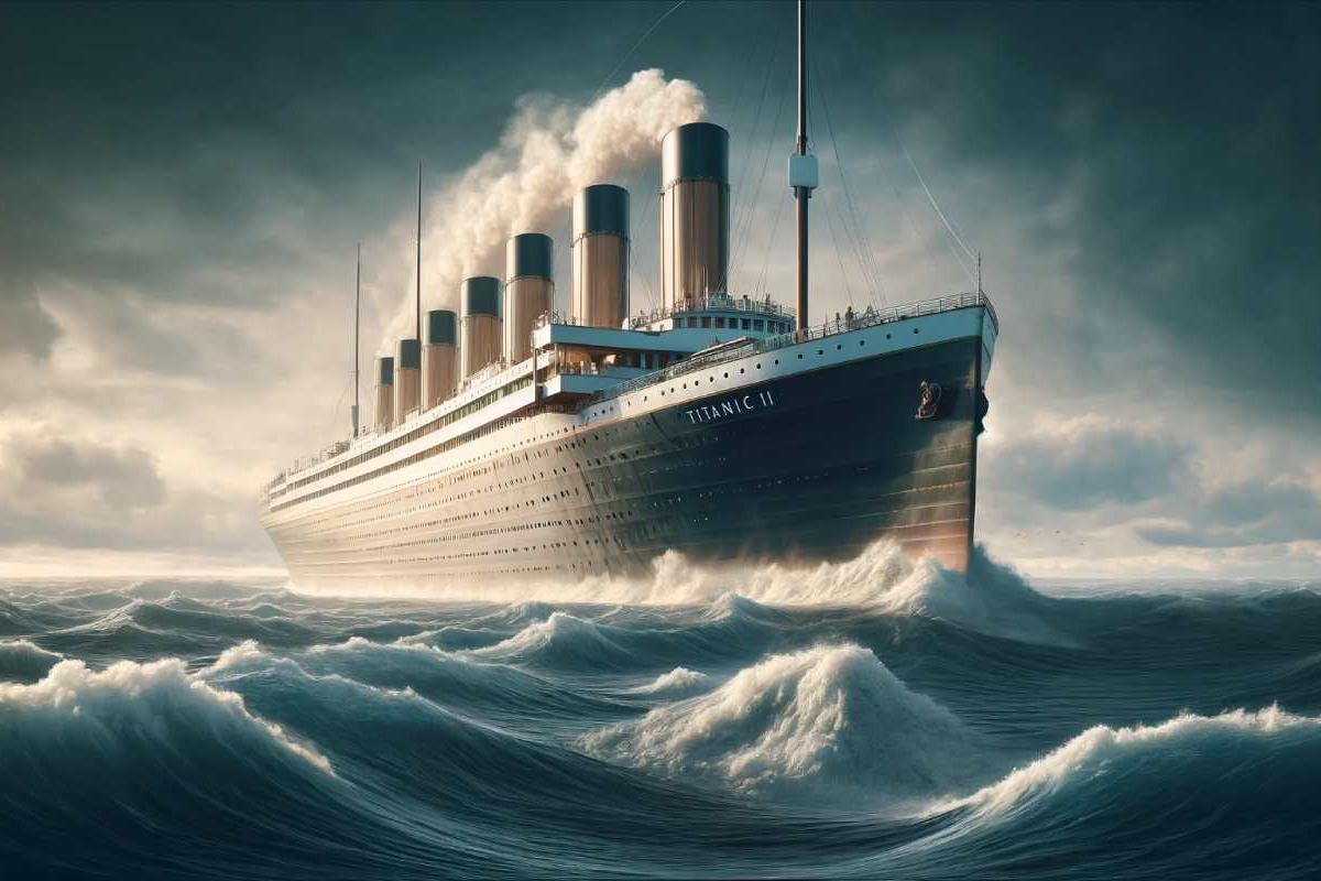 Una recreación libre de un hipotético Titanic II