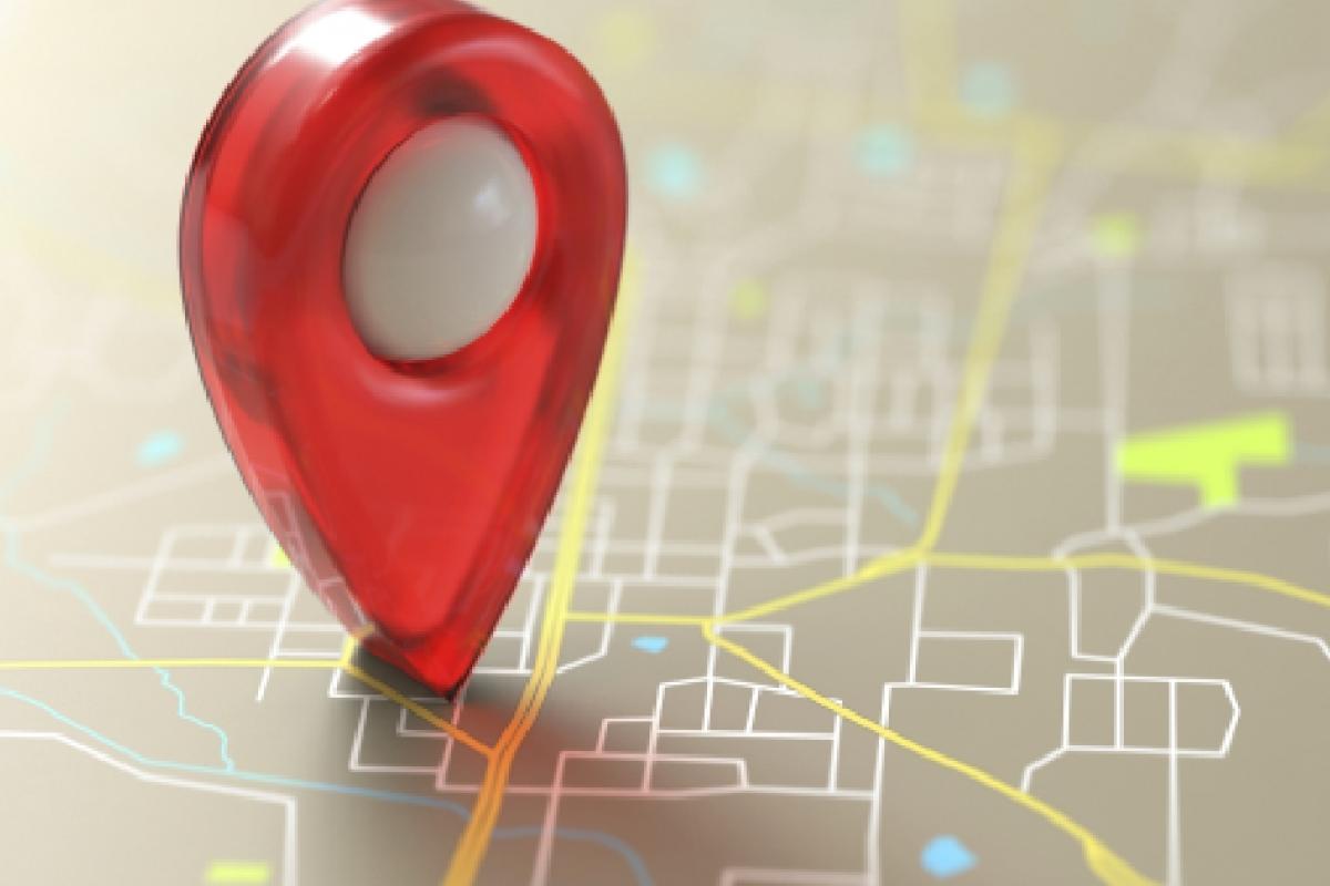 Punto de geolocalización.