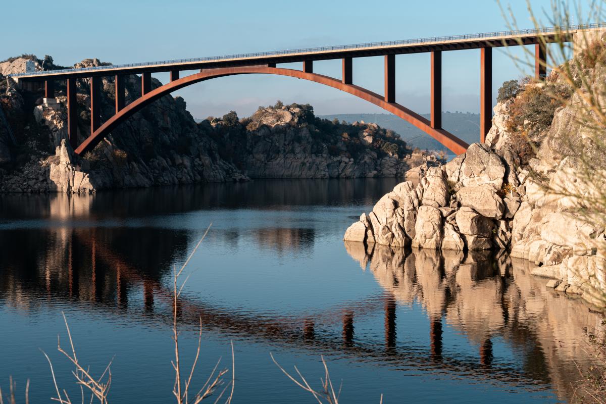 Embalse de Ricobayo.