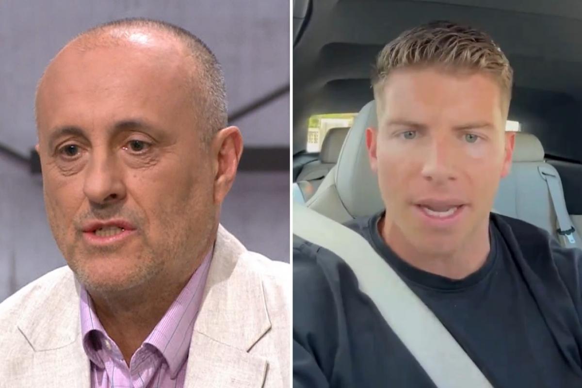 Alejandro Inurrieta y el 'influencer' Pedro Buerbaum