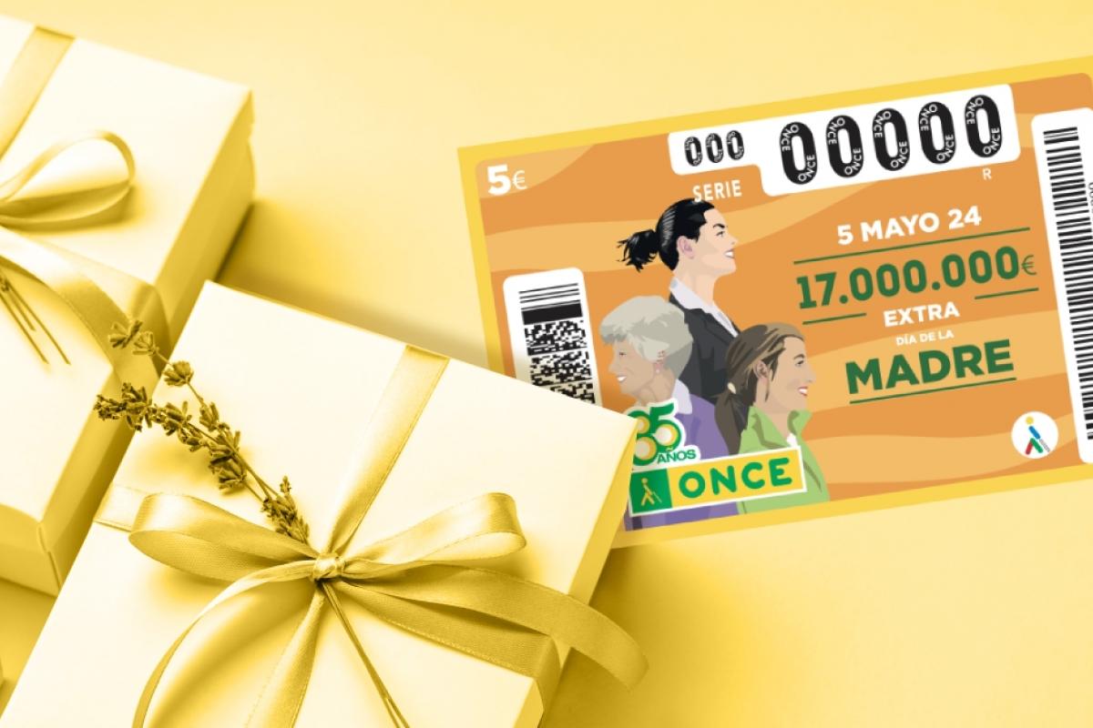 Cupón del sorteo Extra del Día de la Madre de la ONCE 2024