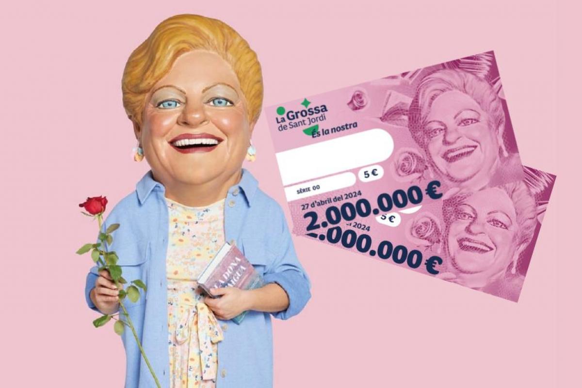 Cuánto se queda Hacienda de la Grossa de Sant Jordi 2024.